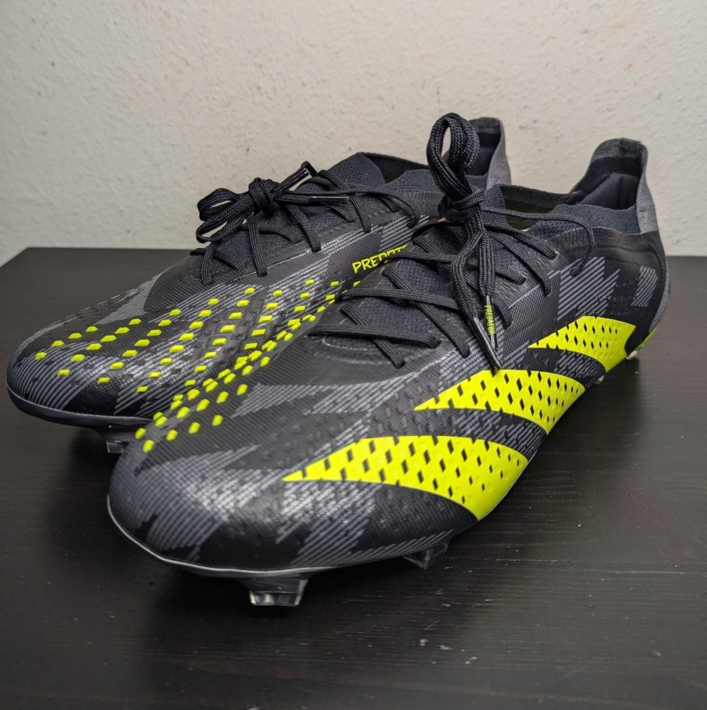 Adidas Predator Accuracy.1 Low INJ Firm Ground Soccer Cleats IG0782 Mens Sizes